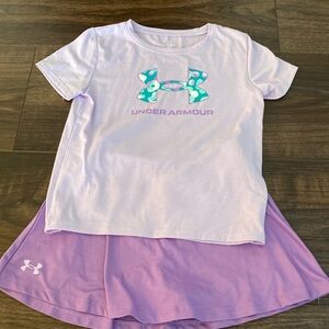 Under Armour skort and shirt set
